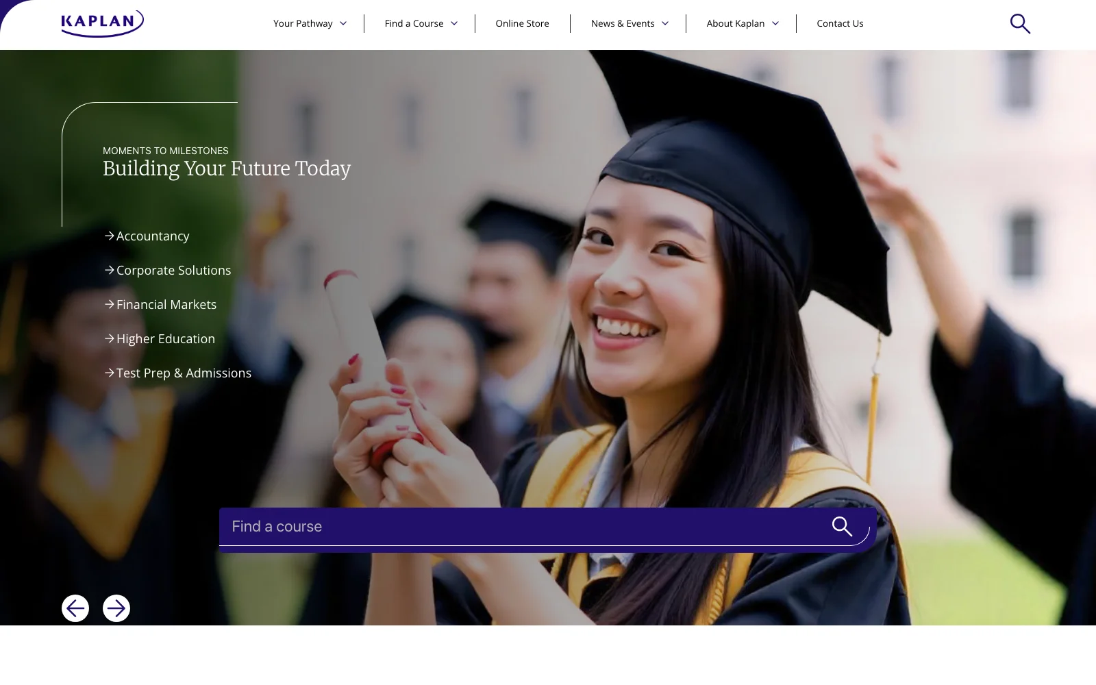 Kaplan HK / Drupal Website